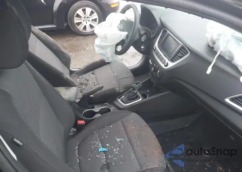 2022 Hyundai Accent Sel из США, поврежденный, VIN 3KPC24A68NE187326